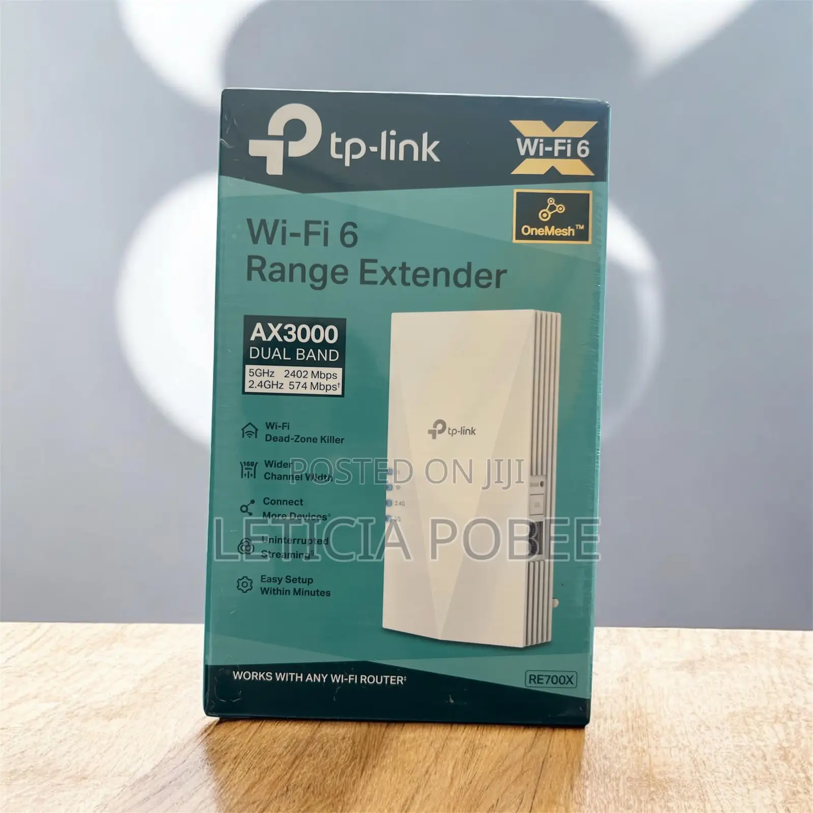 Tp-Link Re700x Wi-Fi 6extender–Ax3000 Dual Band,Works With Any Router