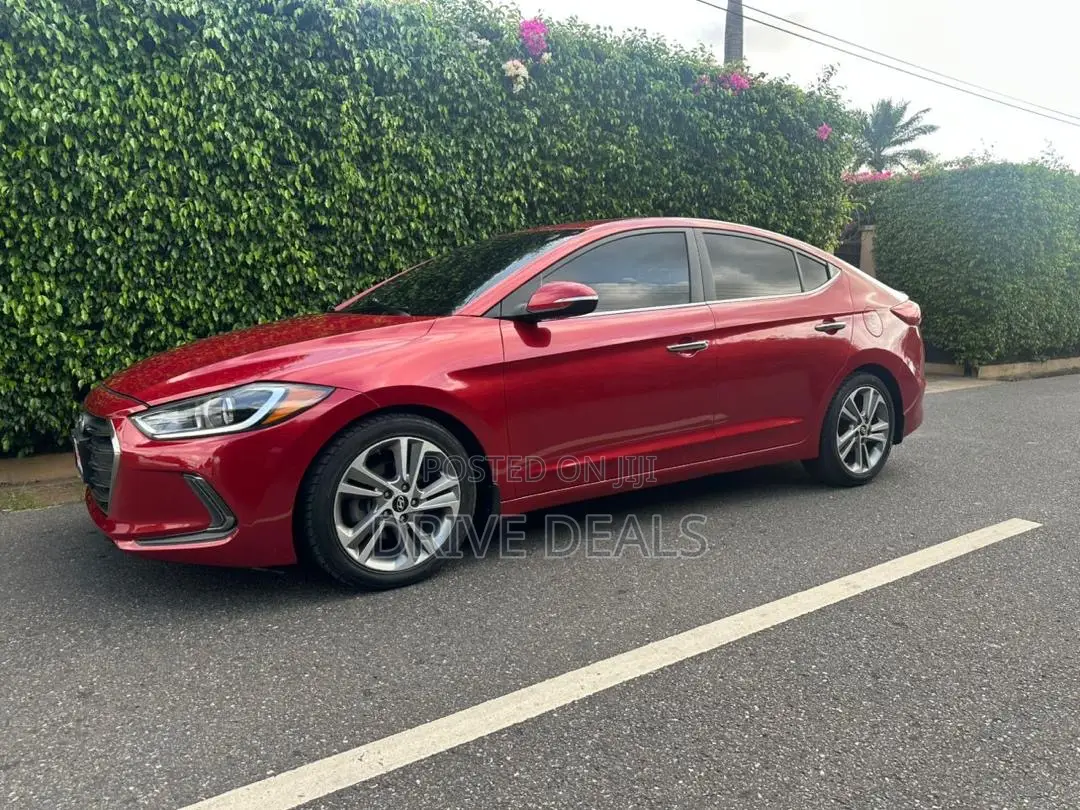Hyundai Elantra Limited Sedan FWD (2.0L 4cyl 6A) 2017 Red