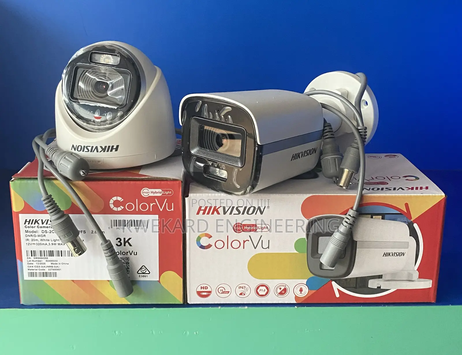 Hikvision Colorvu Audio Camera