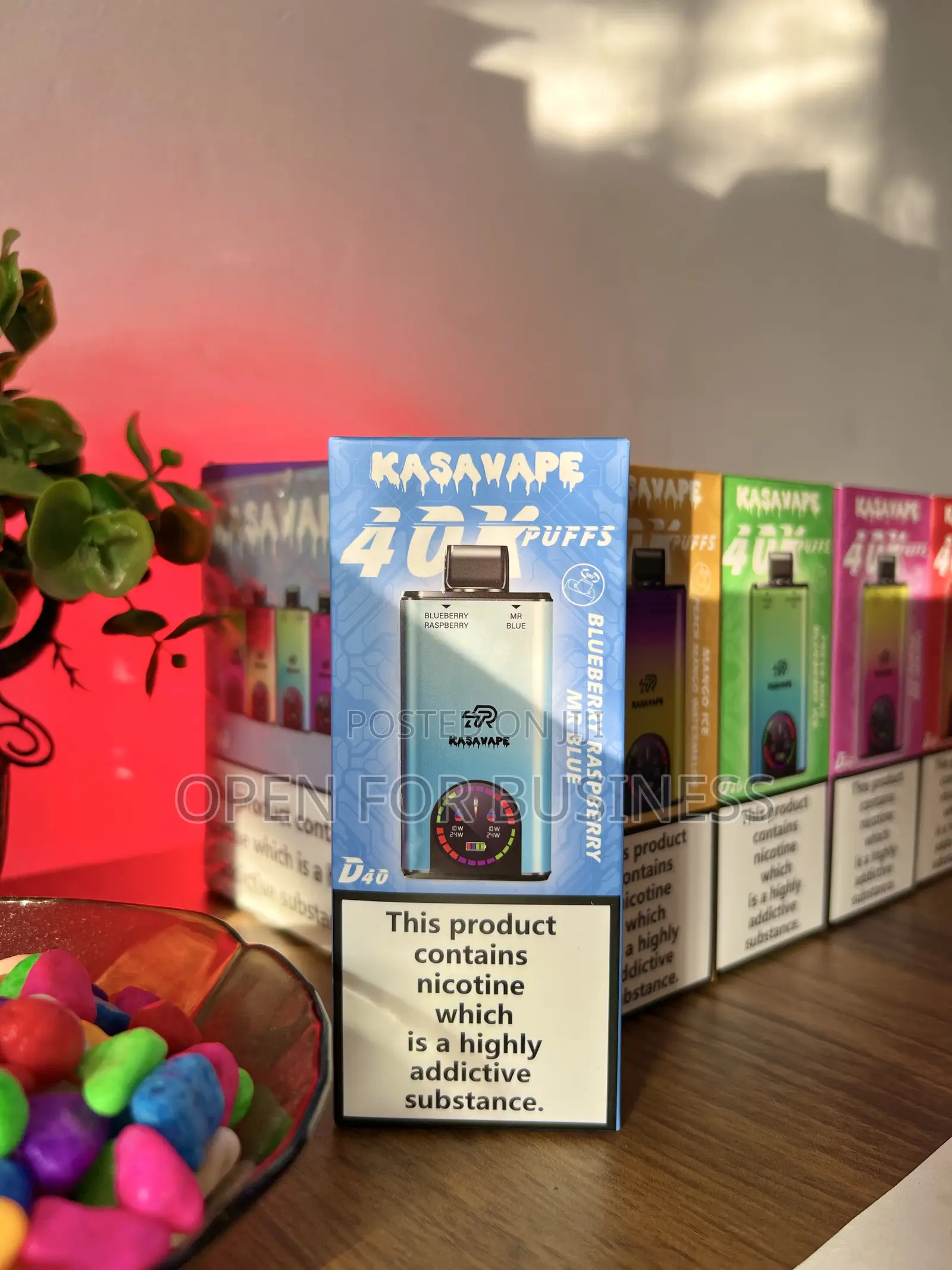 Kasavape 40,000 Puffs | Vape - Accra | Switch 2 Flavours in 1Device