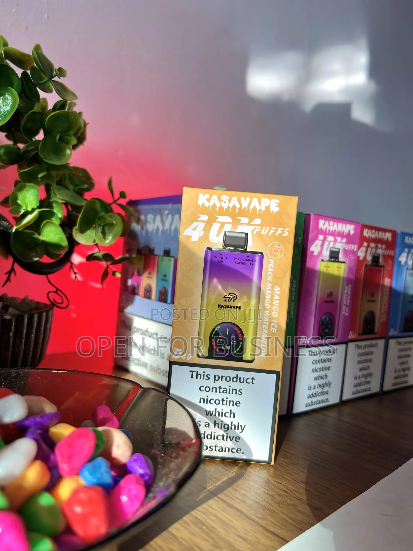 Kasavape 40,000 Puffs | Vape - Accra | Switch 2 Flavours in 1Device