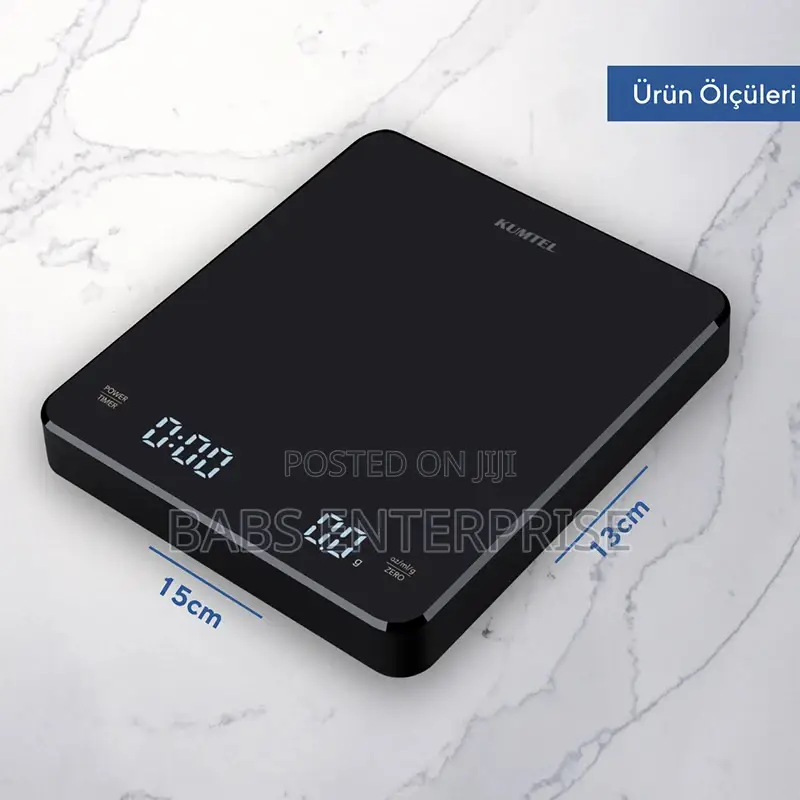 Kumtel Hv60-02 Digital Timer Precision Coffee Scale