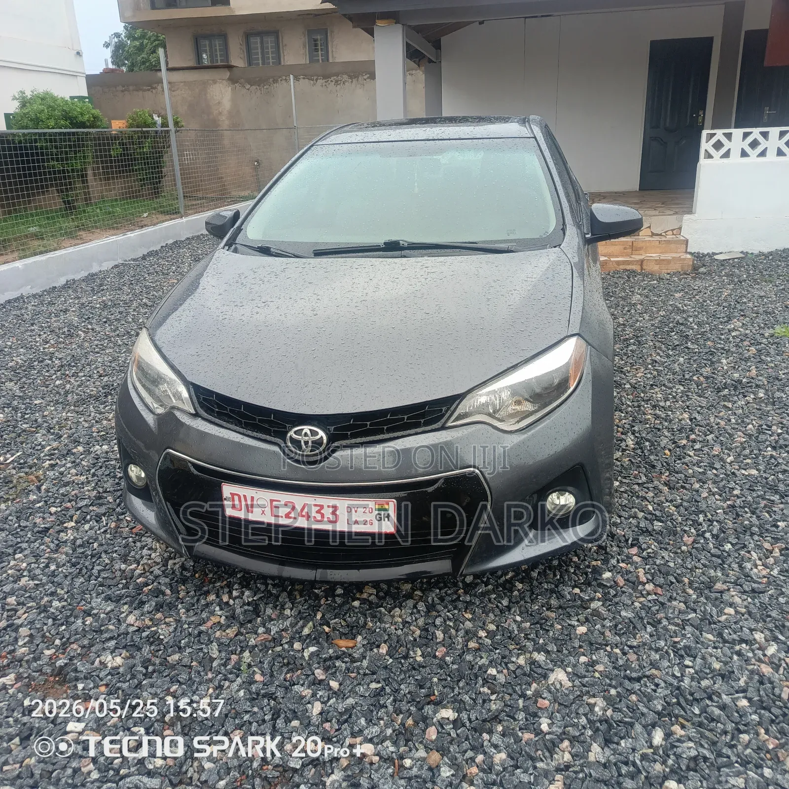 Toyota Corolla 2015 Gray