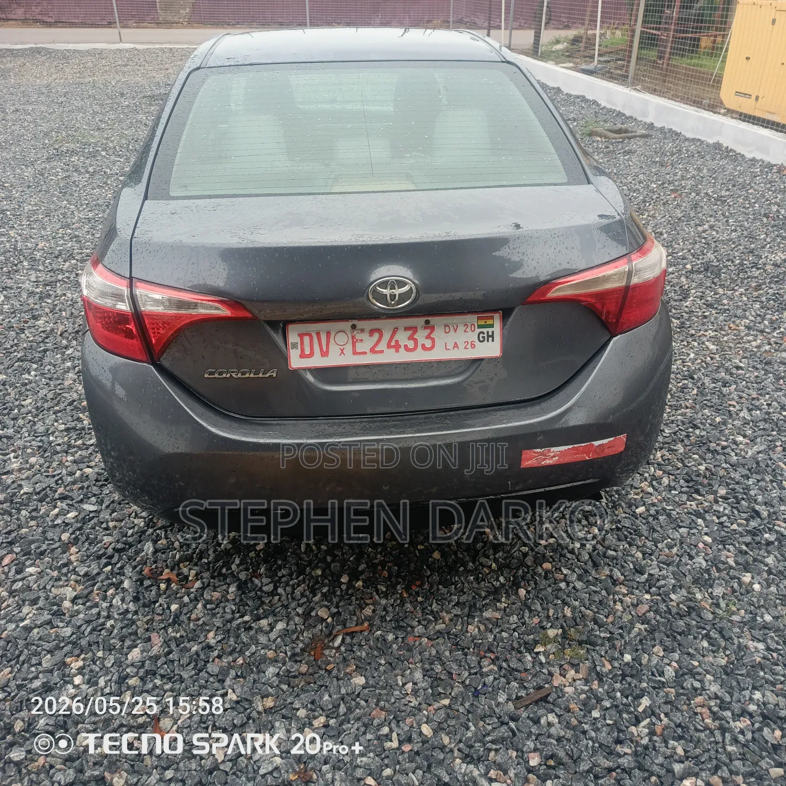 Toyota Corolla 2015 Gray