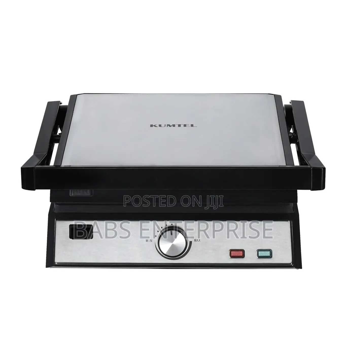 Kumtel Inox Toaster and Contact Grill Machine 2000w TTM-05