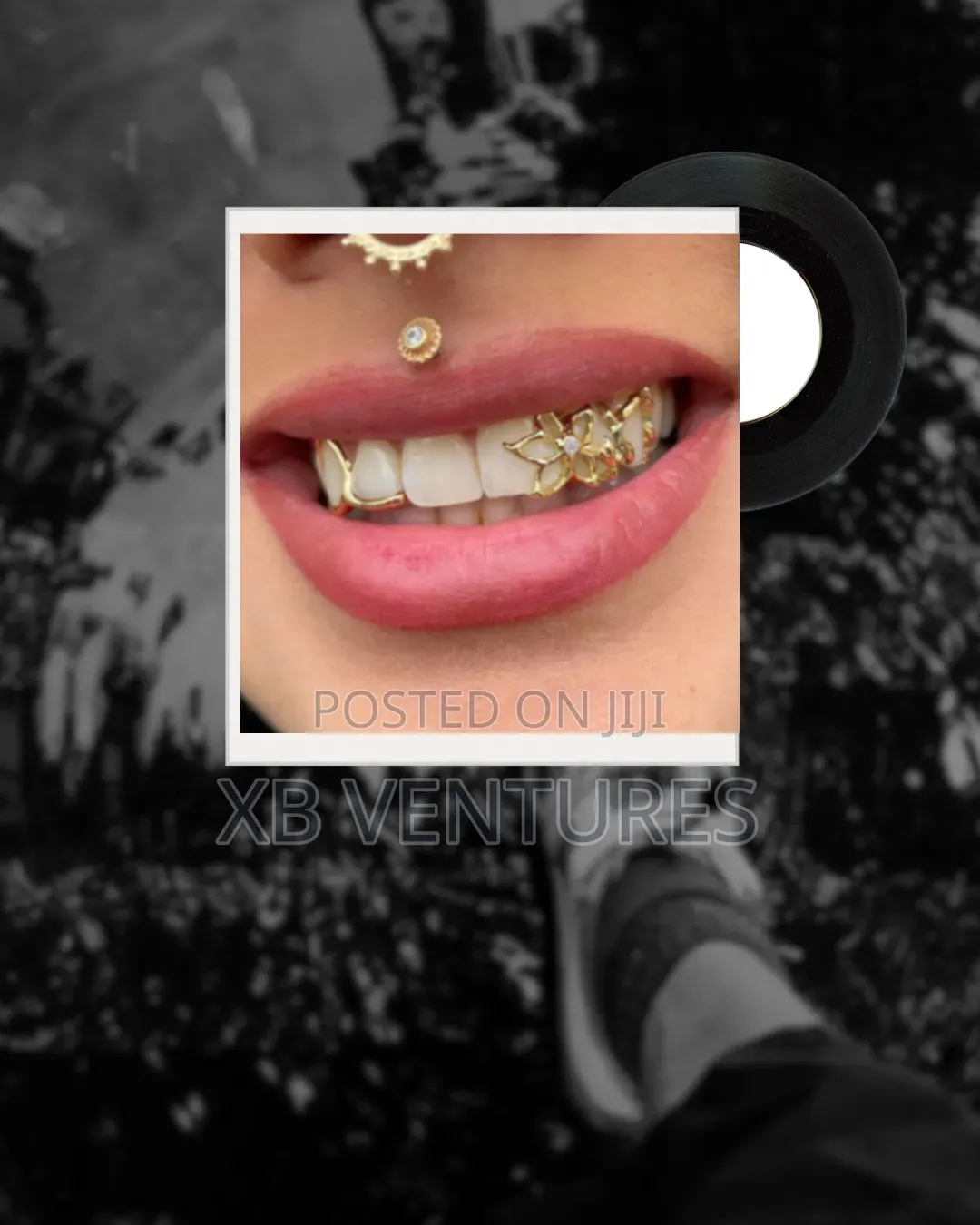 Gold Tooth Teeth Grillz Caps for Women/Ladies/Girls