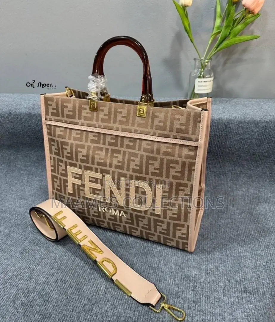Fendi Logo Patterned Women's Handbag