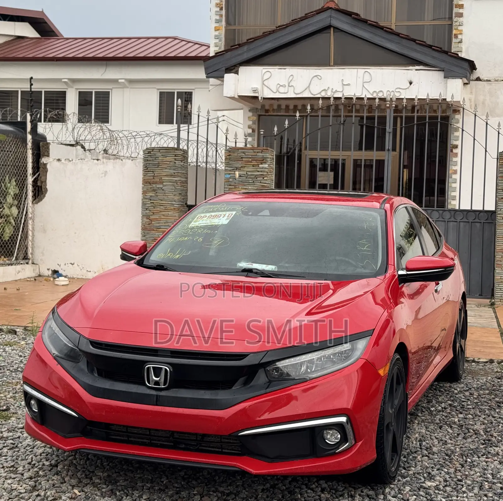Honda Civic Touring Sedan 2019 Red