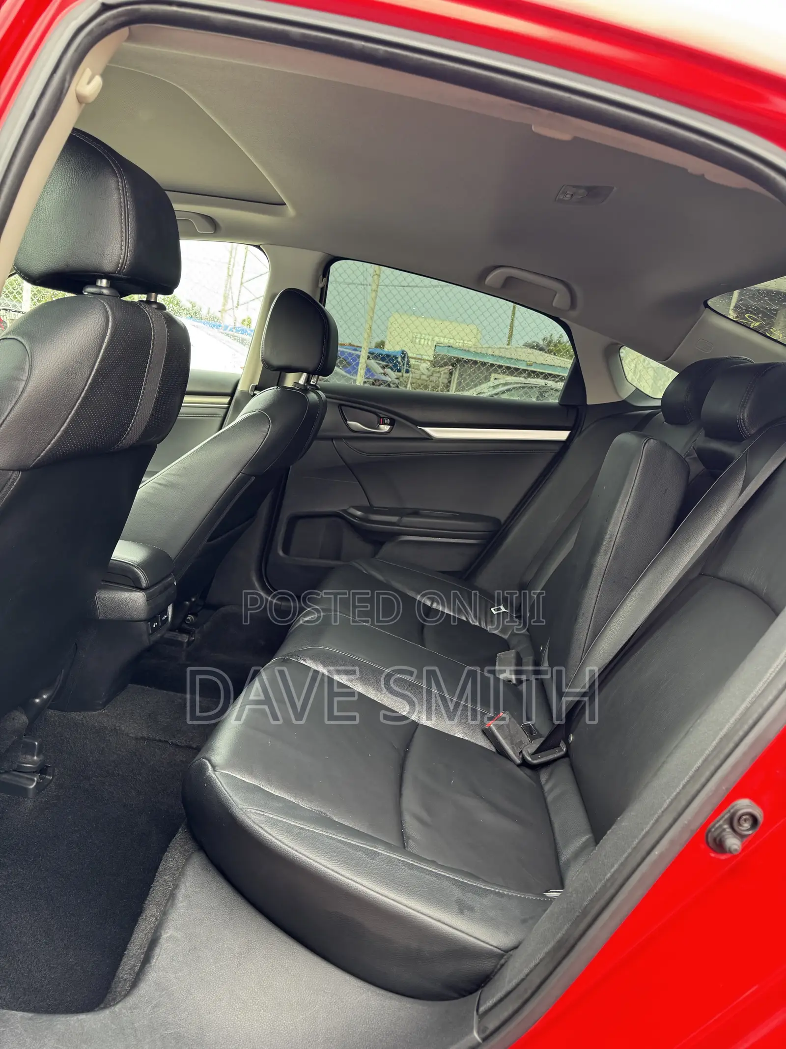 Honda Civic Touring Sedan 2019 Red