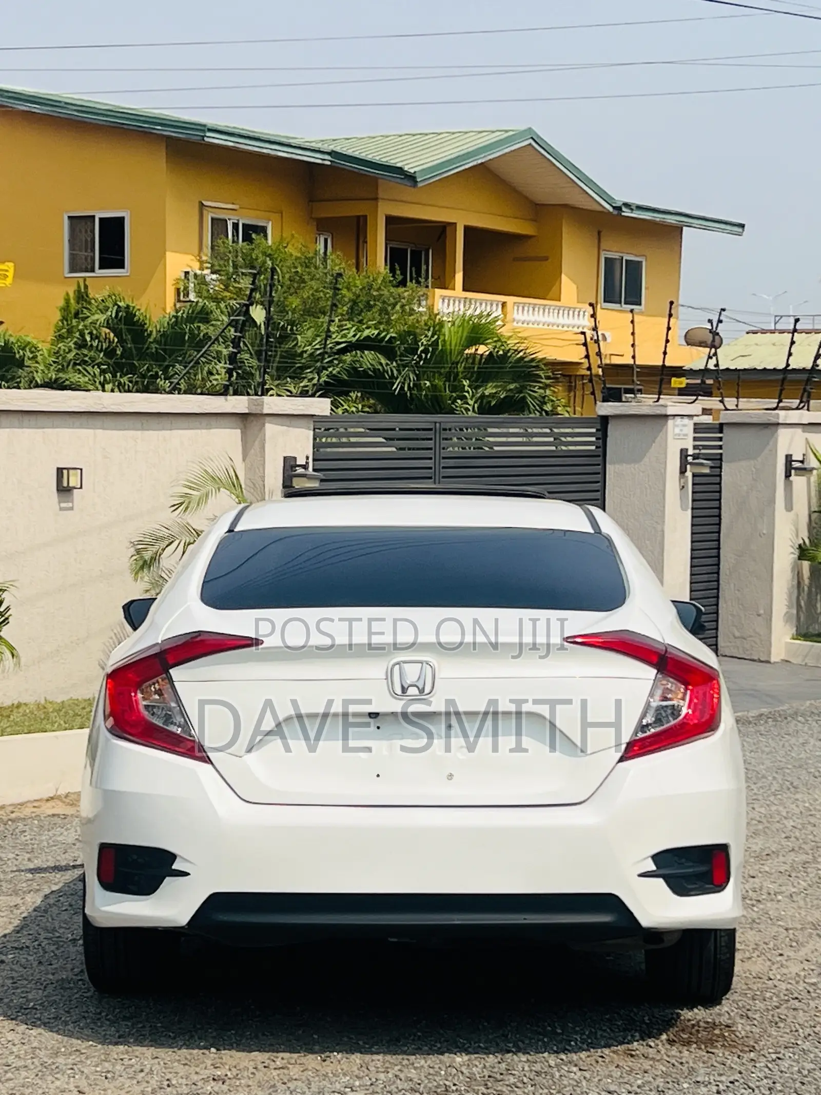 Honda Civic EX 4dr Sedan (2.0L 4cyl) 2017 White