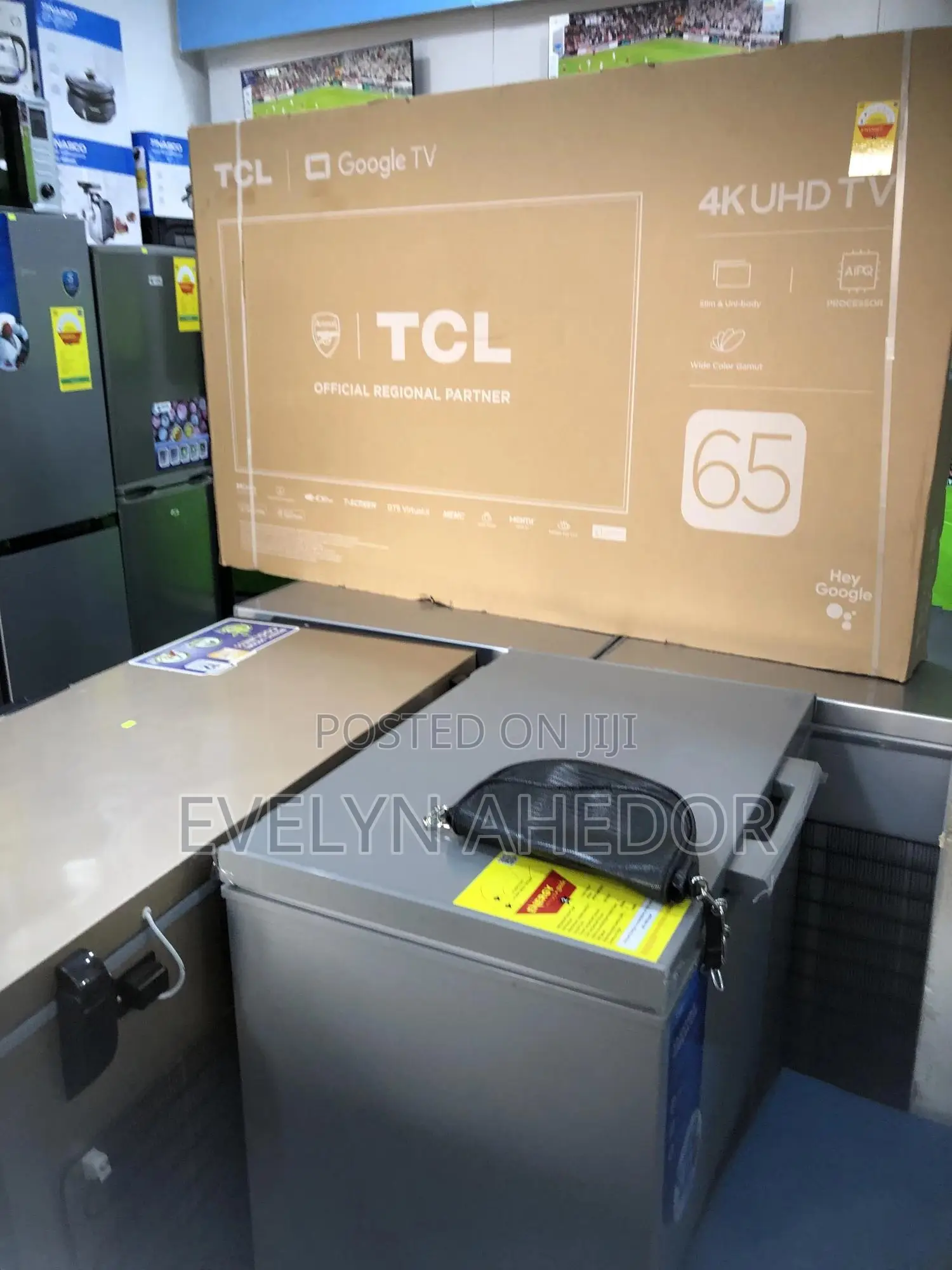 TCL 65 Inches Smart Tv Uhd Brand New Available as Seen