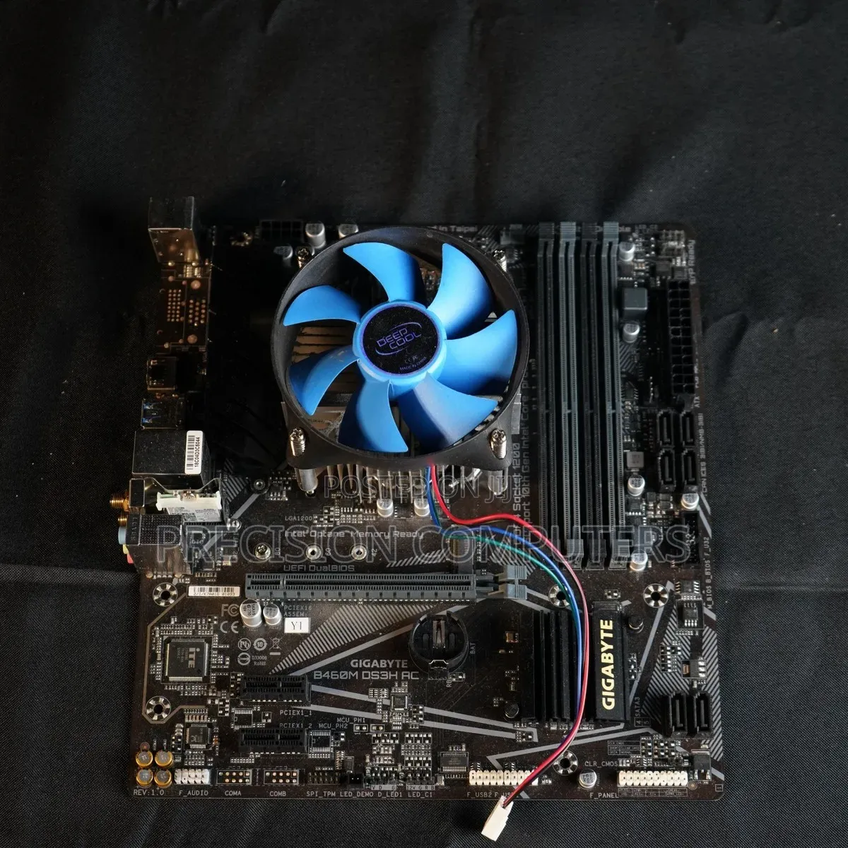 Intel Core I7 10700f 10th Gen + Gigabyte B460 Ac