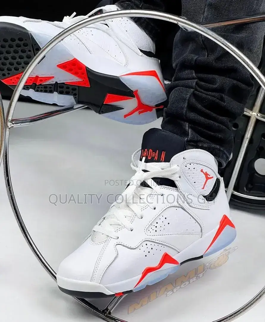Jordan 7 White Infrared