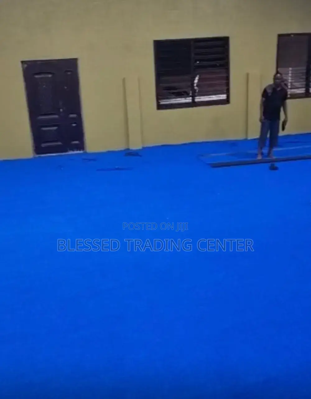 Blue Woolen Carpet