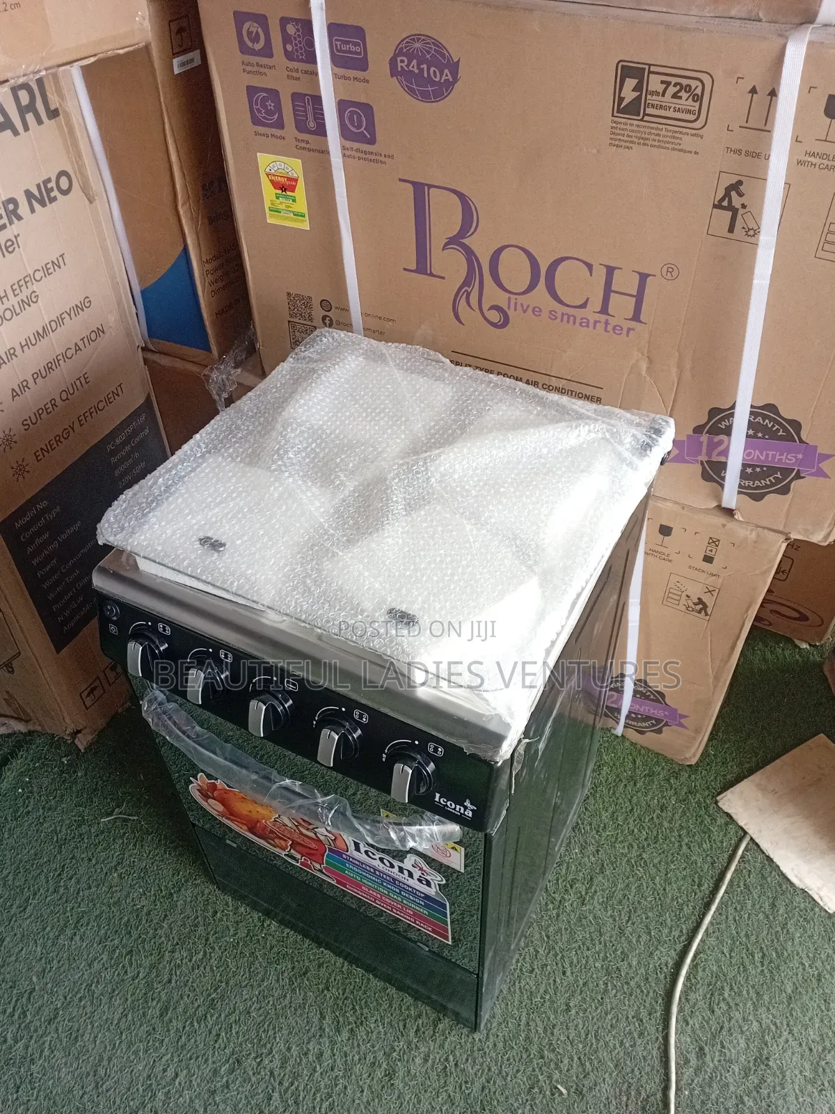 Icona High-Performance Cooking Burner for Home Use