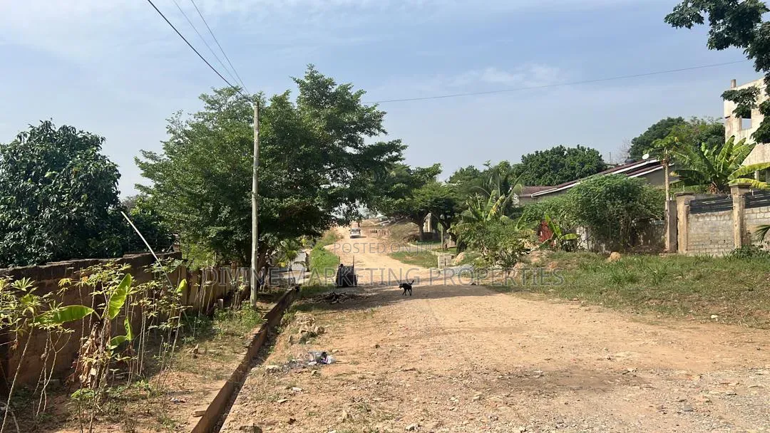 Roadside Titled Half Plot at Ablekuma Oduman Before Nsakina