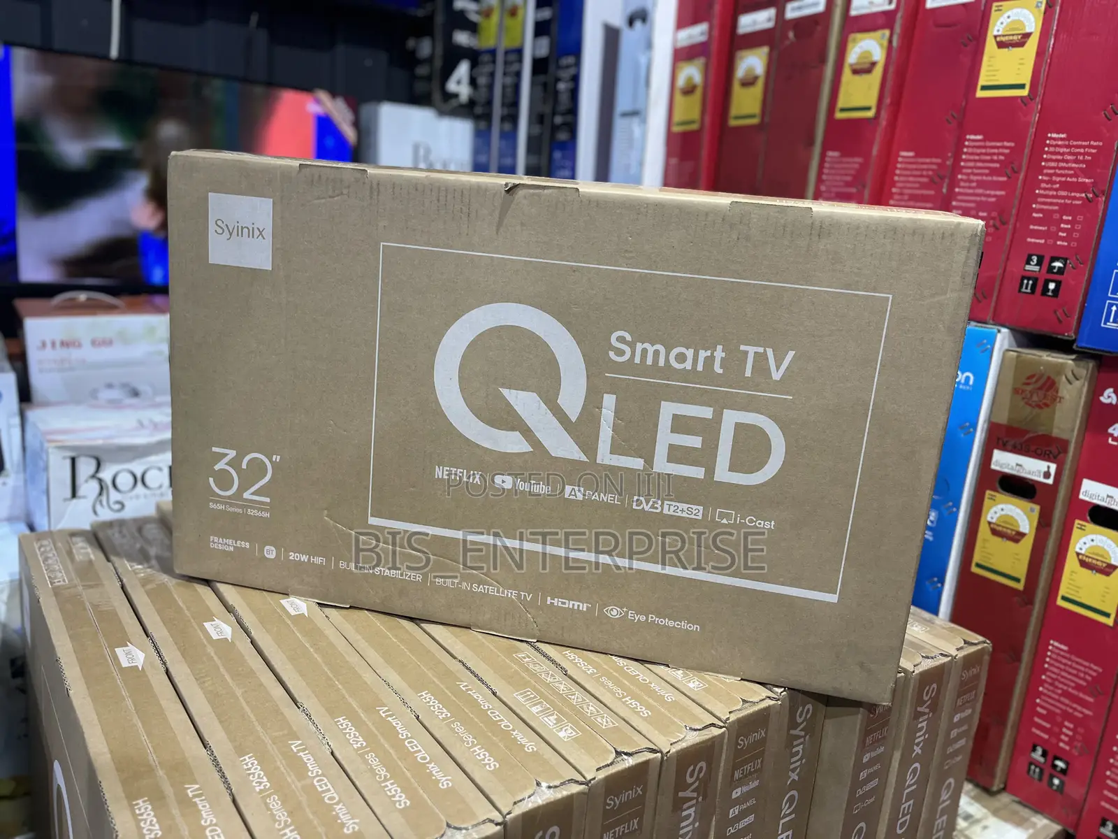 Syinix 32” Qled Smart Tv