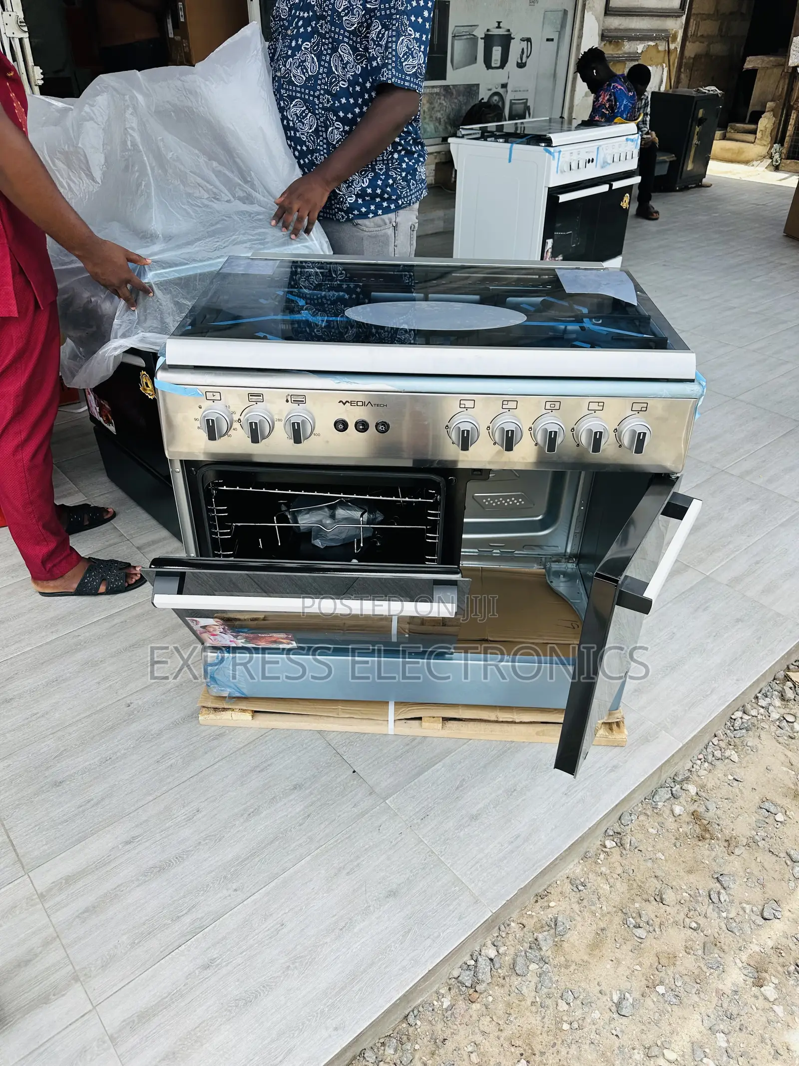 Place Your Order for Midea Tech Gas Cooker Oven 60/90 5burner