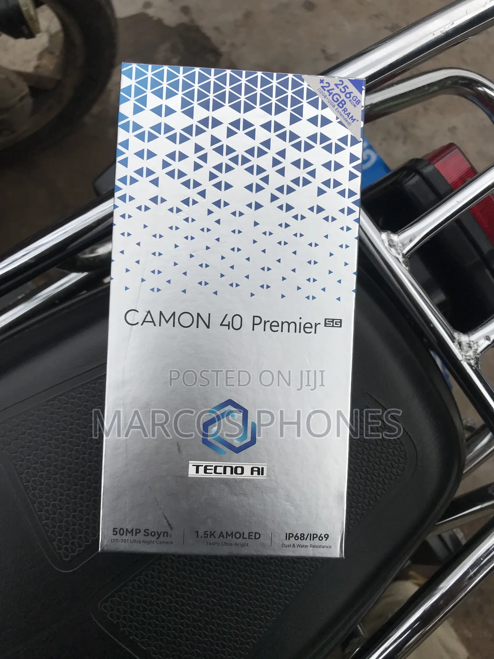 New Tecno Camon 40 Premier 256 GB Gray