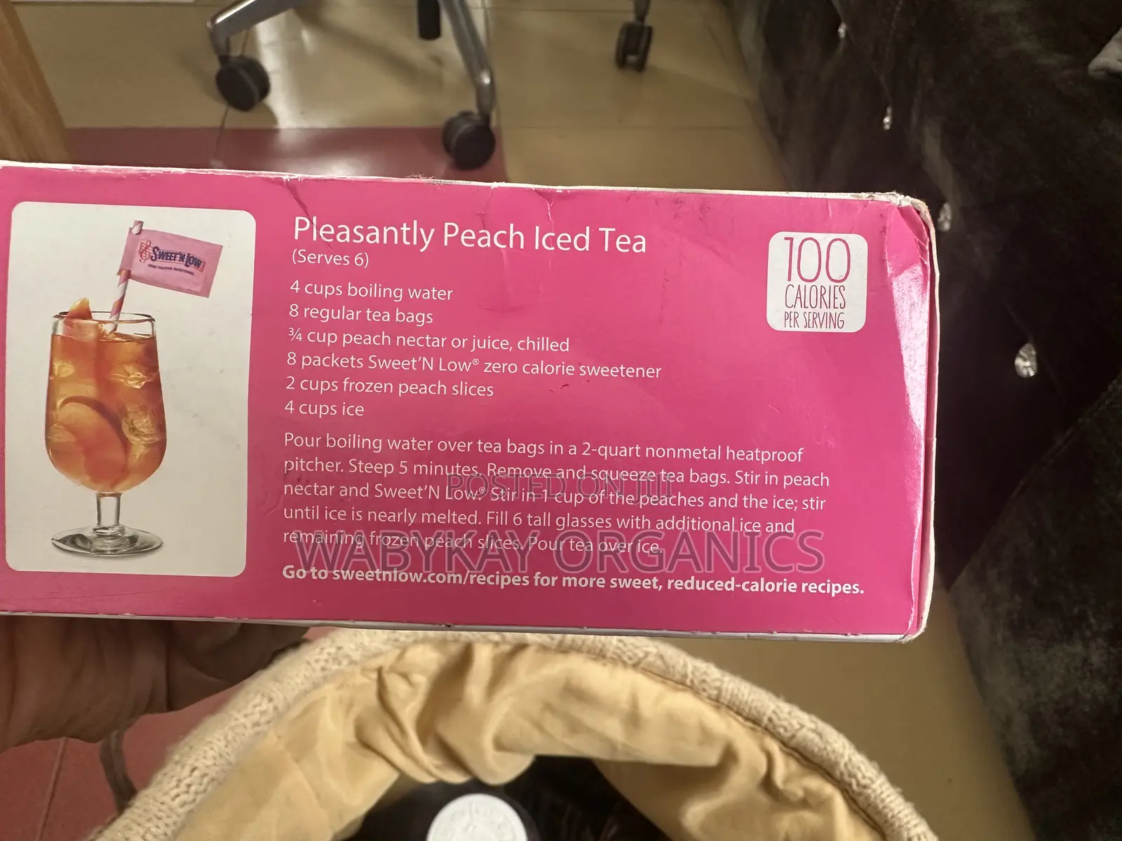Sweet N Low,Zero Calorie Sweetener. 100packs