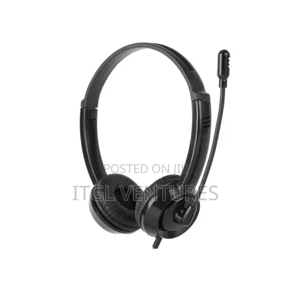 Hp Dhe-8009 Gaming Stereo Headphone With Mic, Black, Wired