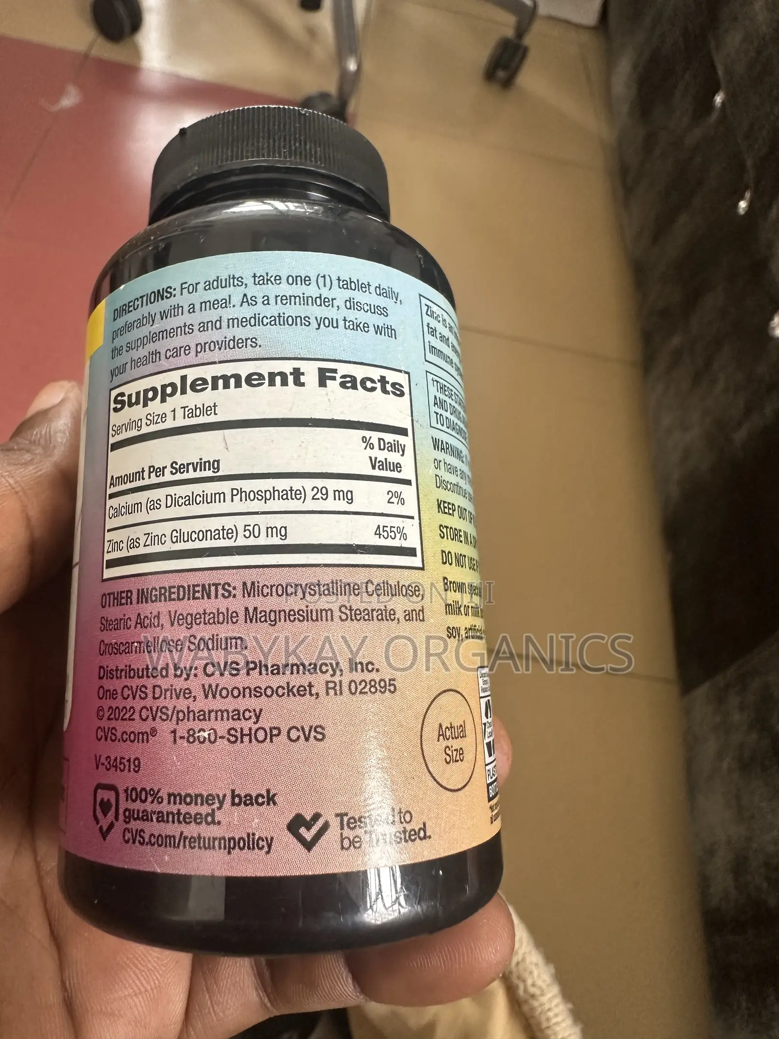 Zinc 50mg , 5 Months Supply
