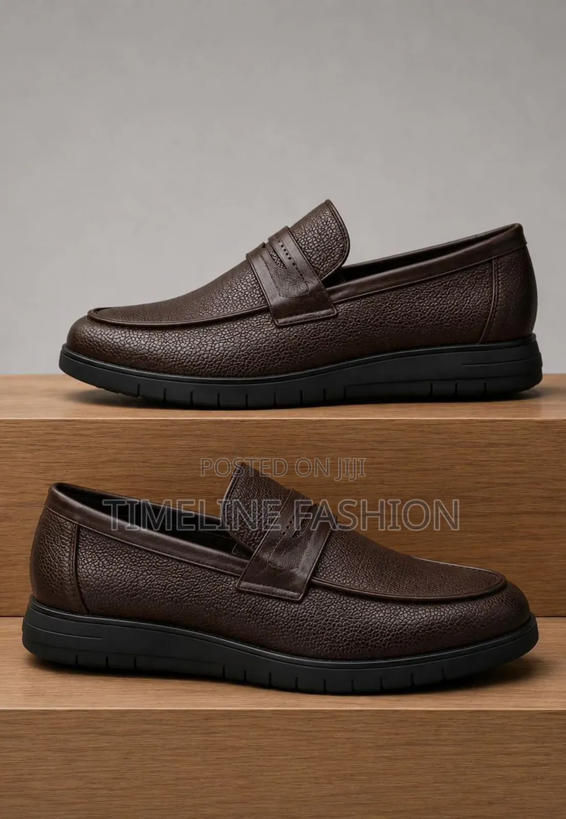 Dark Brown Berluti Loafers