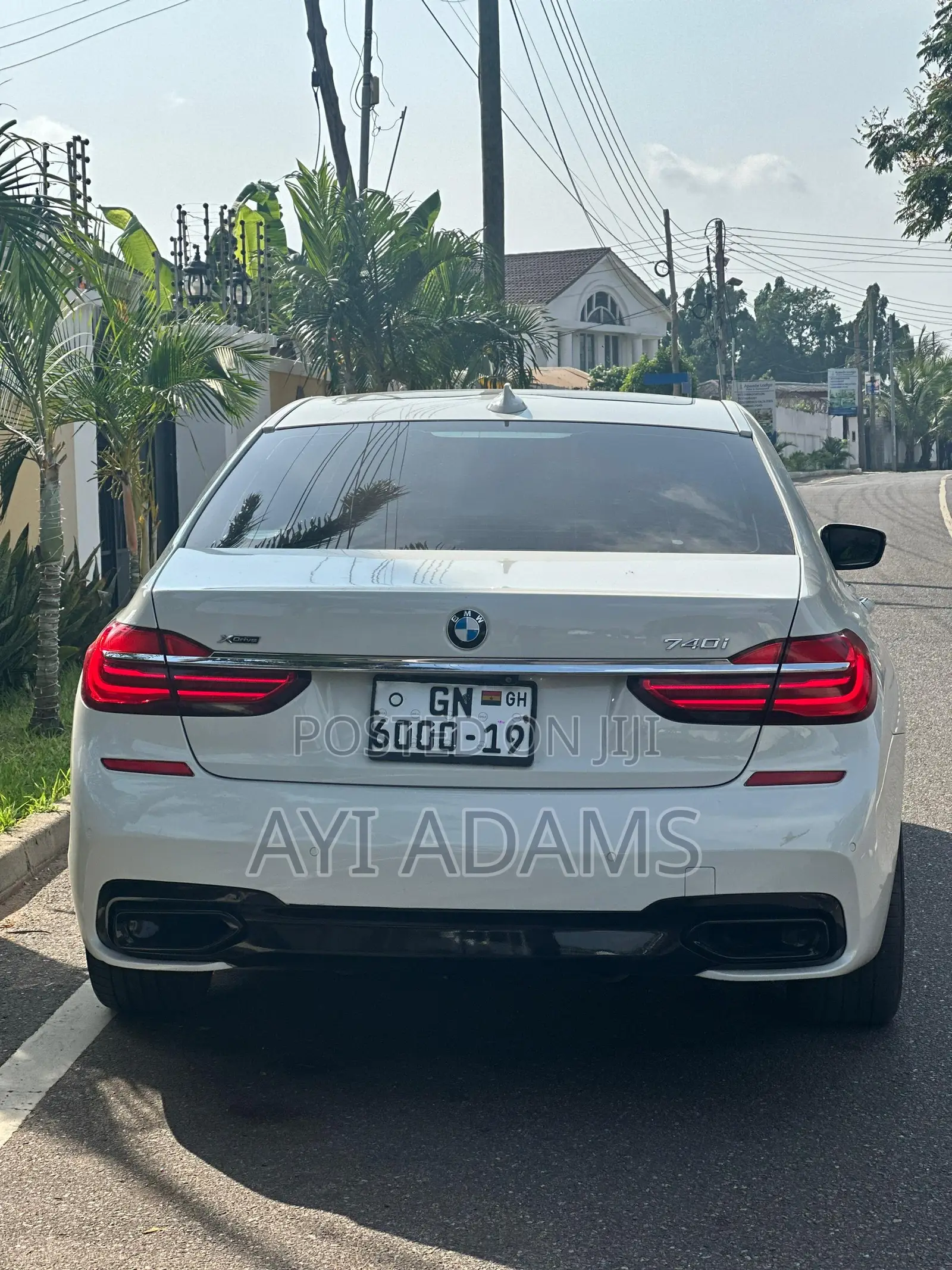 BMW 740 2019 White