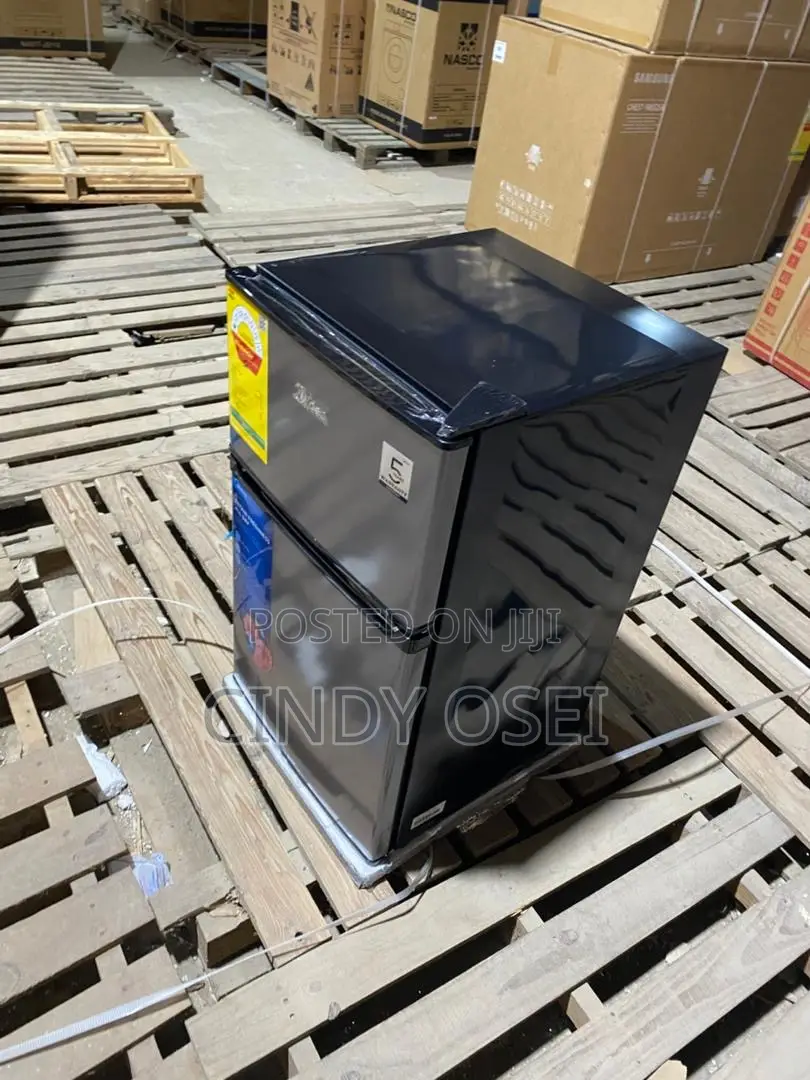 Affordable Midea 87liters Table Top Double Door Fridge
