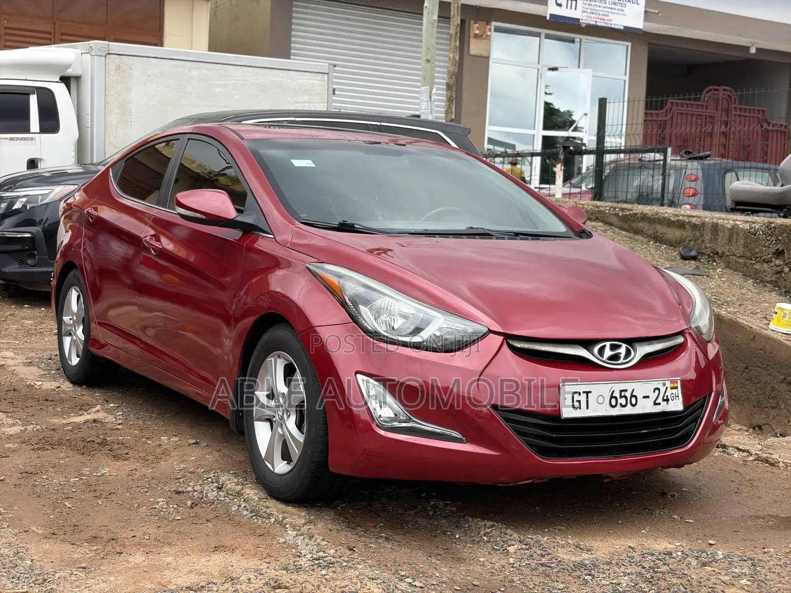 Hyundai Elantra Limited 4dr Sedan (1.8L 4cyl 6A) 2015 Red