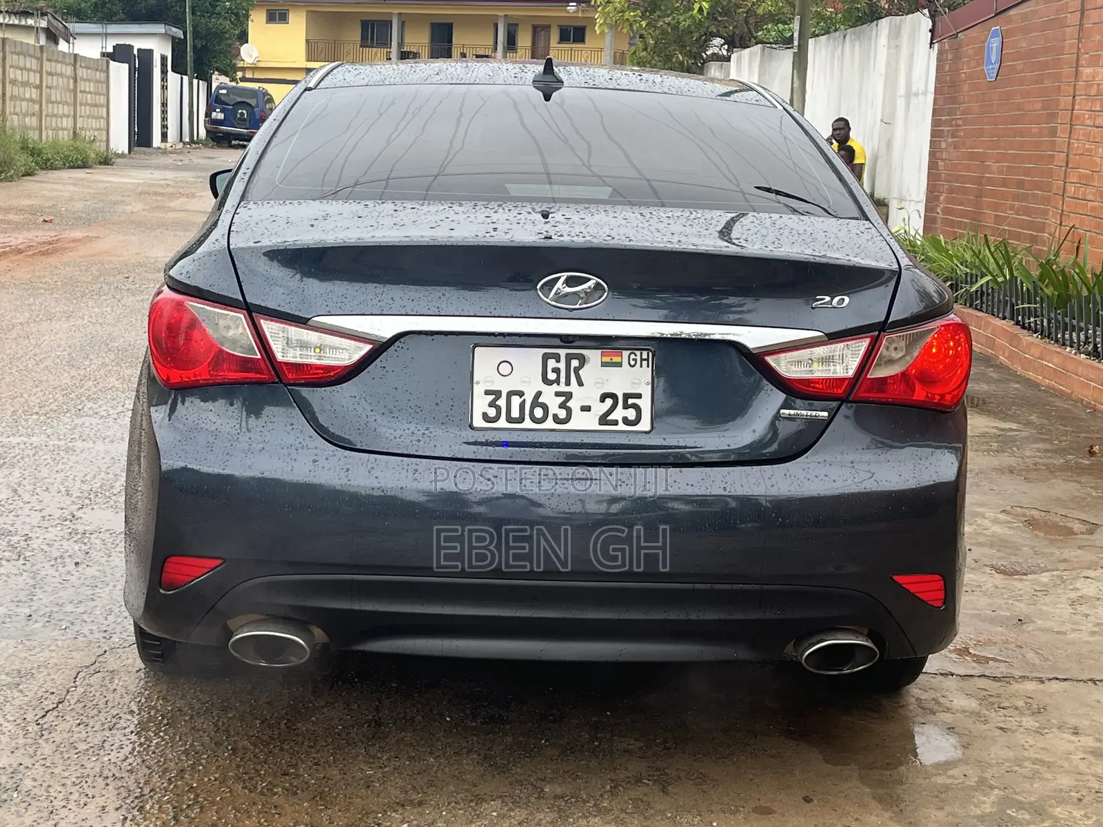 Hyundai Sonata Limited 2.0T Sedan (2.0L 4cyl 6A) 2013 Gray