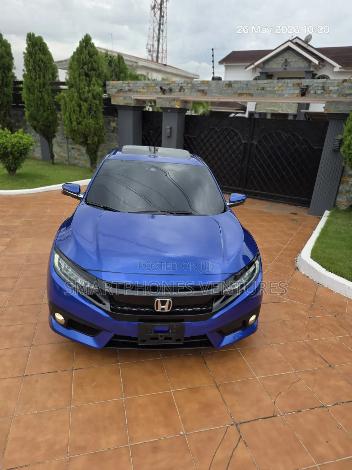 Honda Civic Touring Sedan 2018 Blue