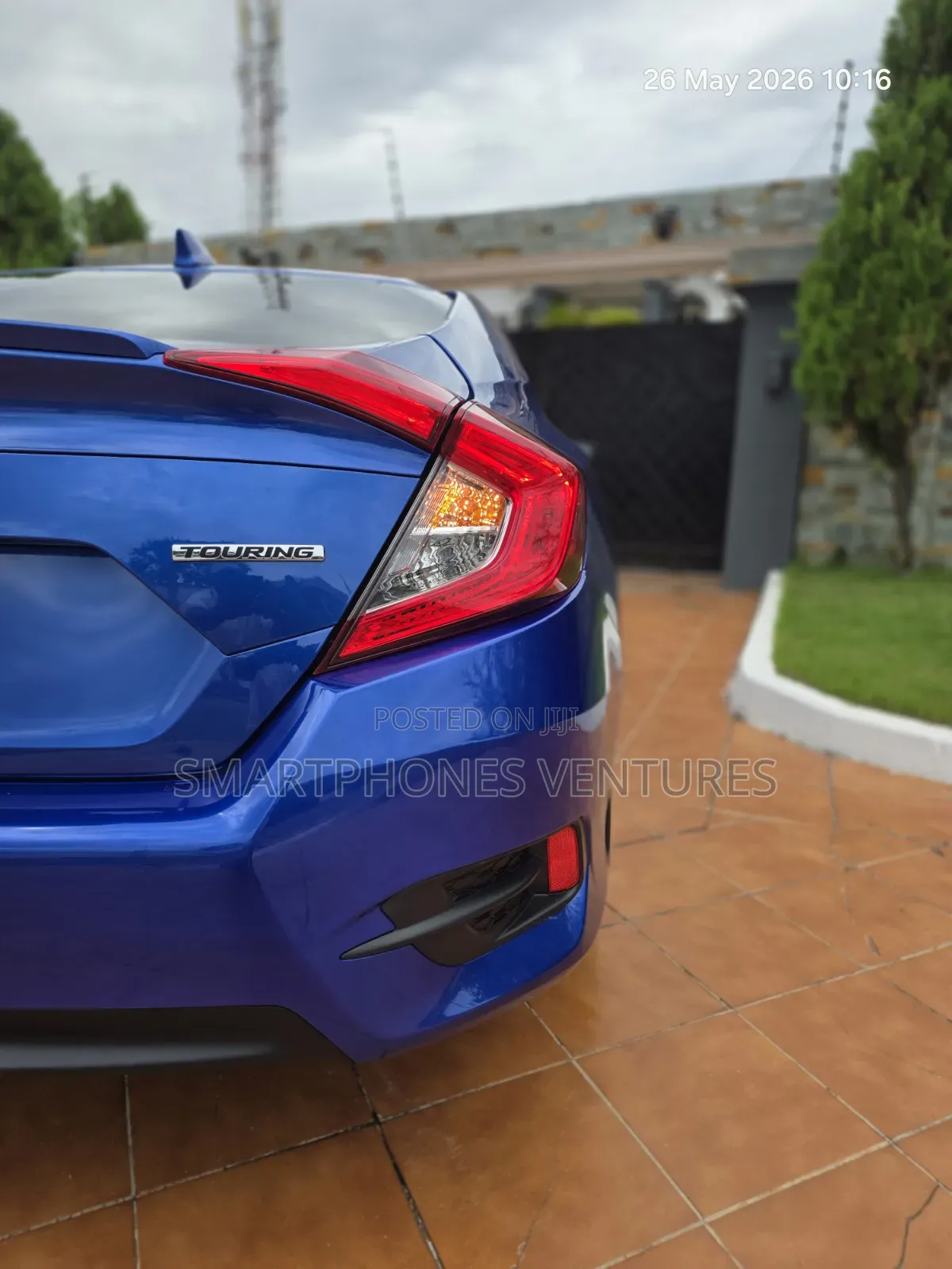 Honda Civic Touring Sedan 2018 Blue