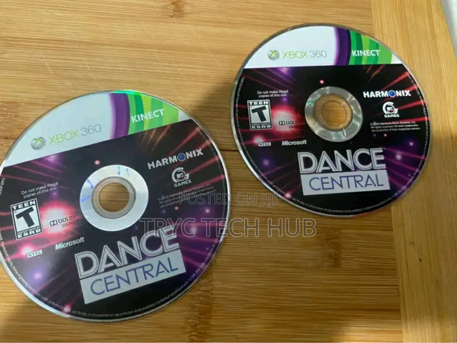 Xbox 360 With Games on Cd and It