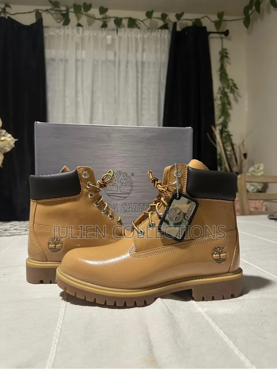 Timberland Boots Mirror Brown Yellow
