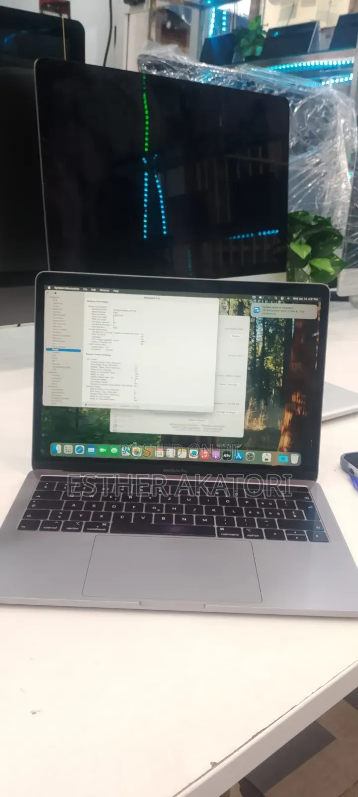 Laptop Apple MacBook Pro 2018 16GB Intel Core i5 SSD 256GB