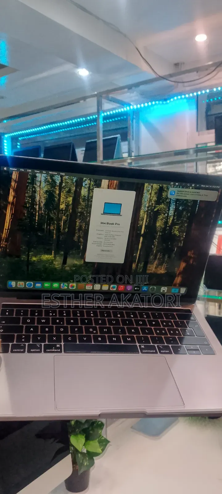 Laptop Apple MacBook Pro 2018 16GB Intel Core i5 SSD 256GB