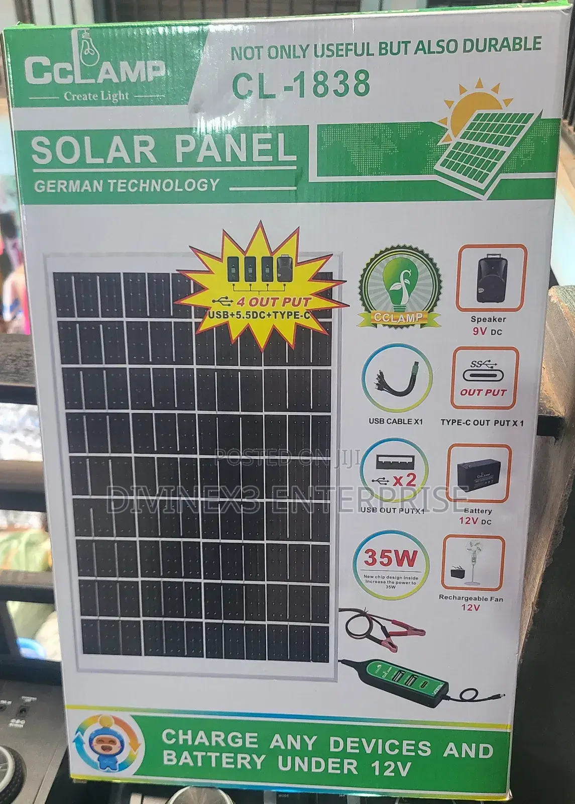 35w Solar Panel
