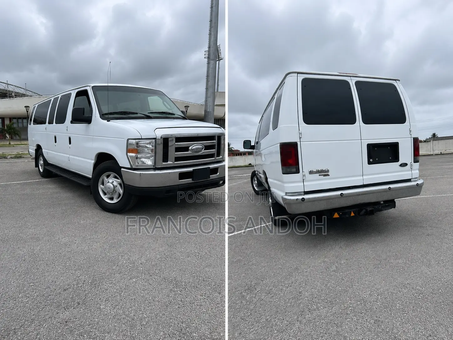 Ford E-350 Super Duty XL 2012 White