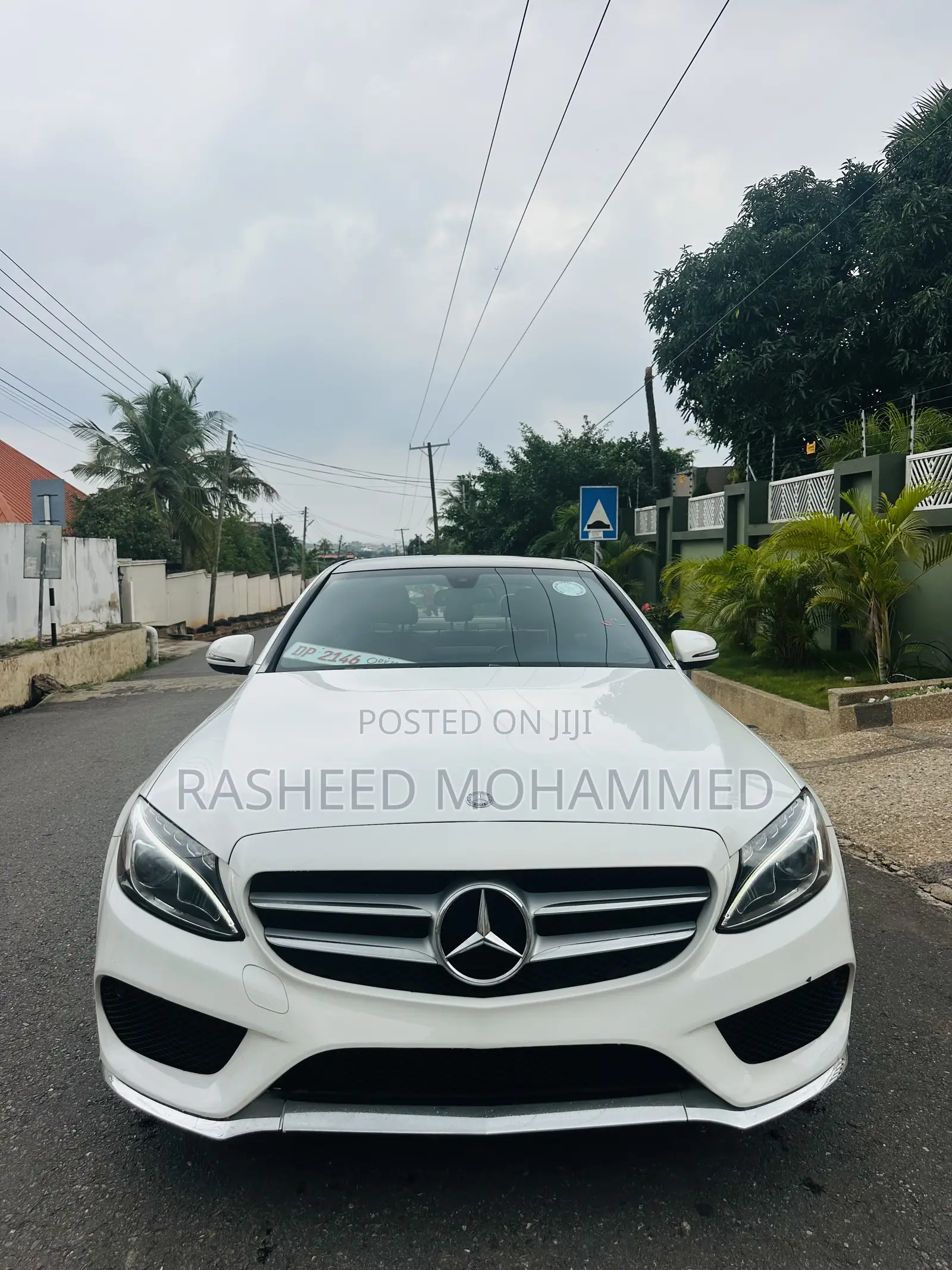 Mercedes-Benz C300 Sport 4Matic Sedan AWD (2.0L 4cyl 7A) 2017 White