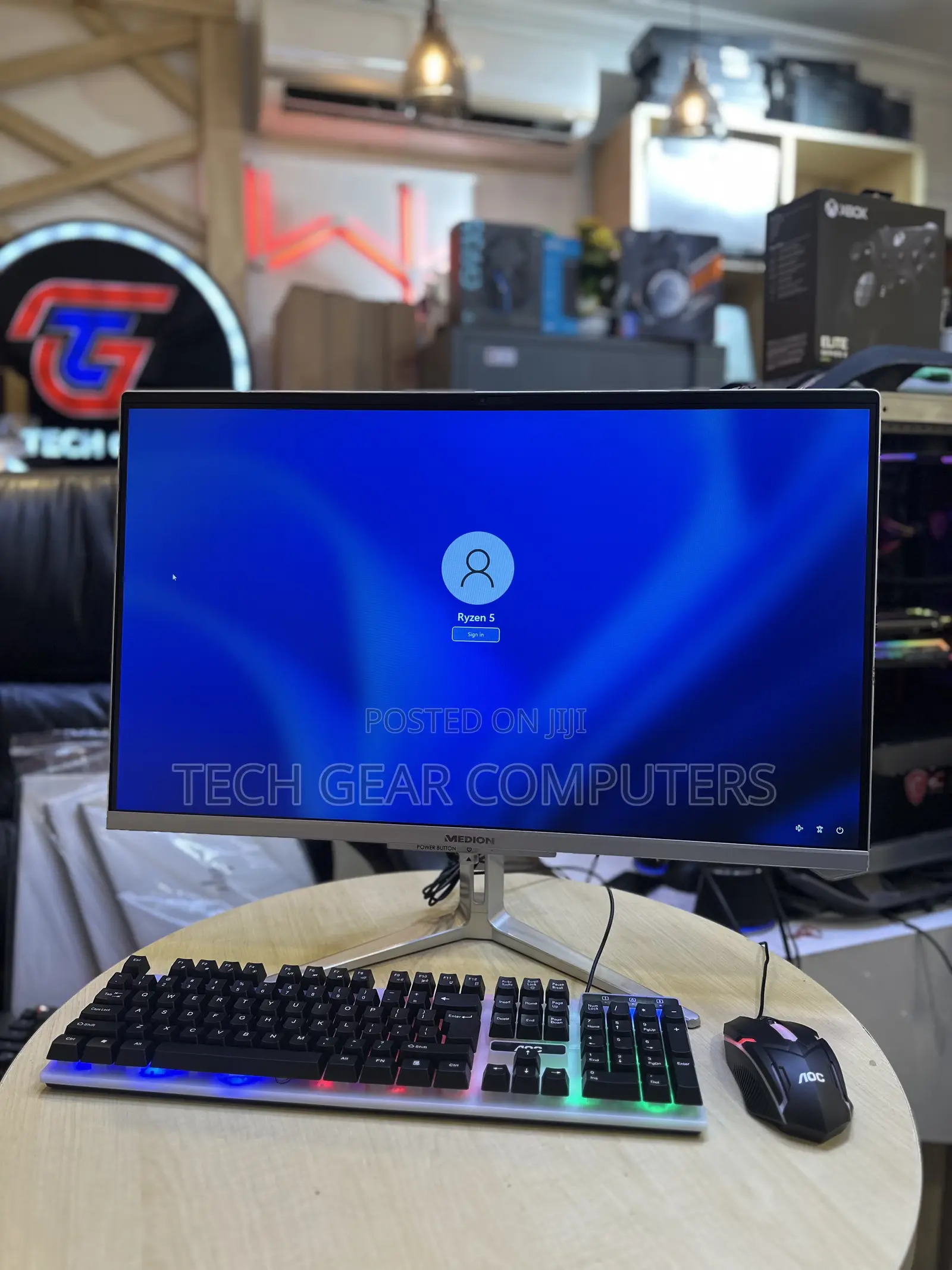 Desktop Computer Acer 8GB AMD Ryzen 5 SSD 512GB