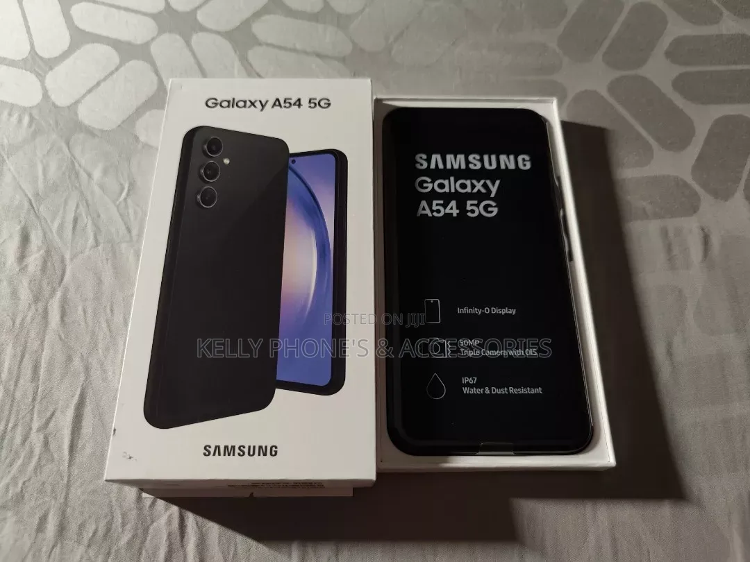 New Samsung Galaxy A54 128 GB Black