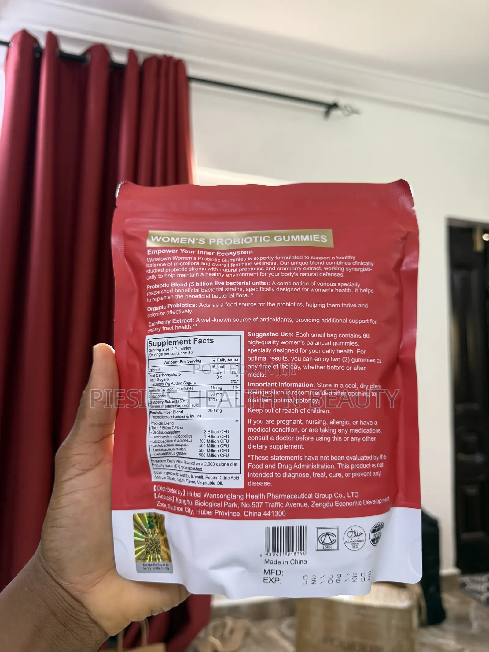 Winstown Women’S Probiotic Gummies