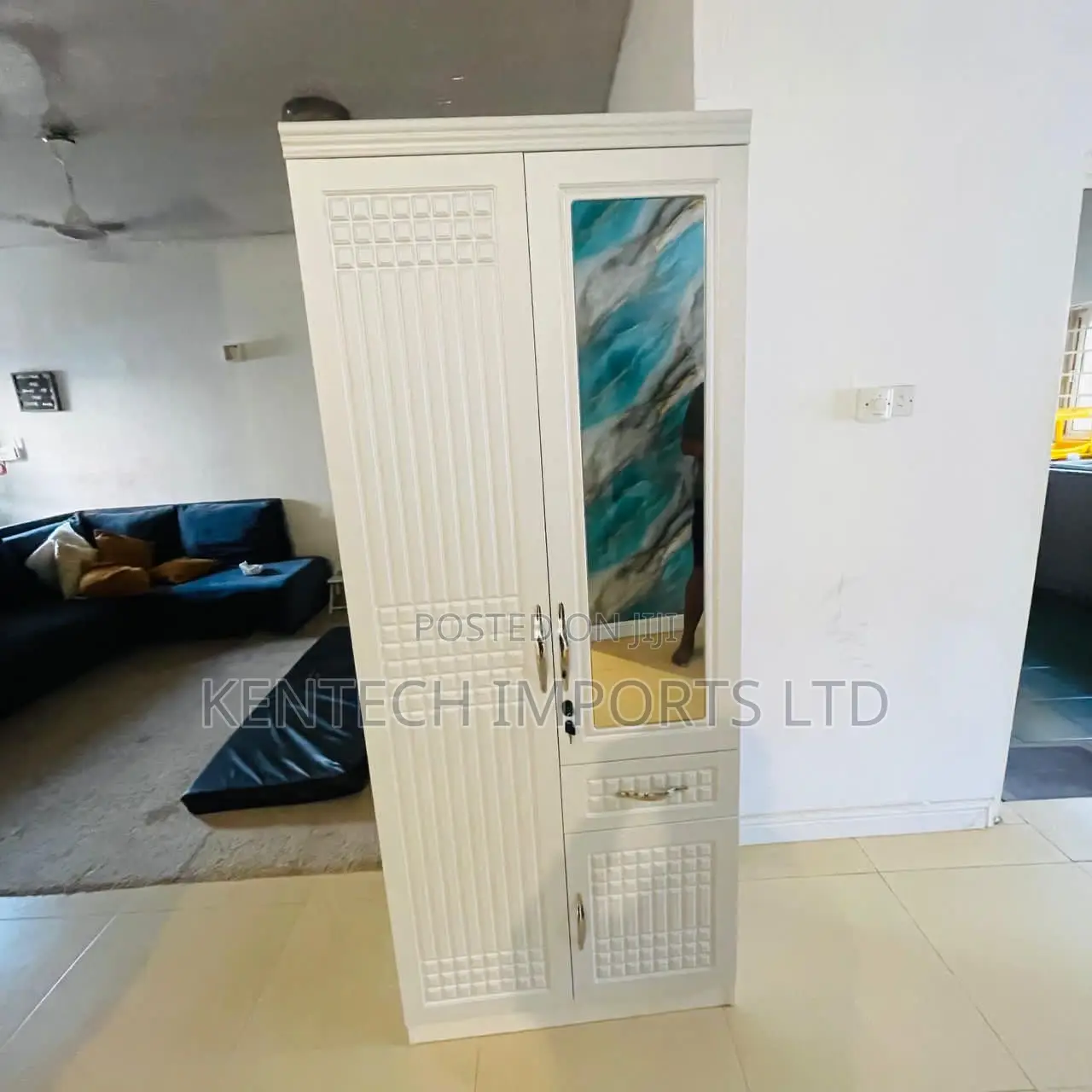 Quality China Made Wardrobe 2 in 1/ 2 Doors