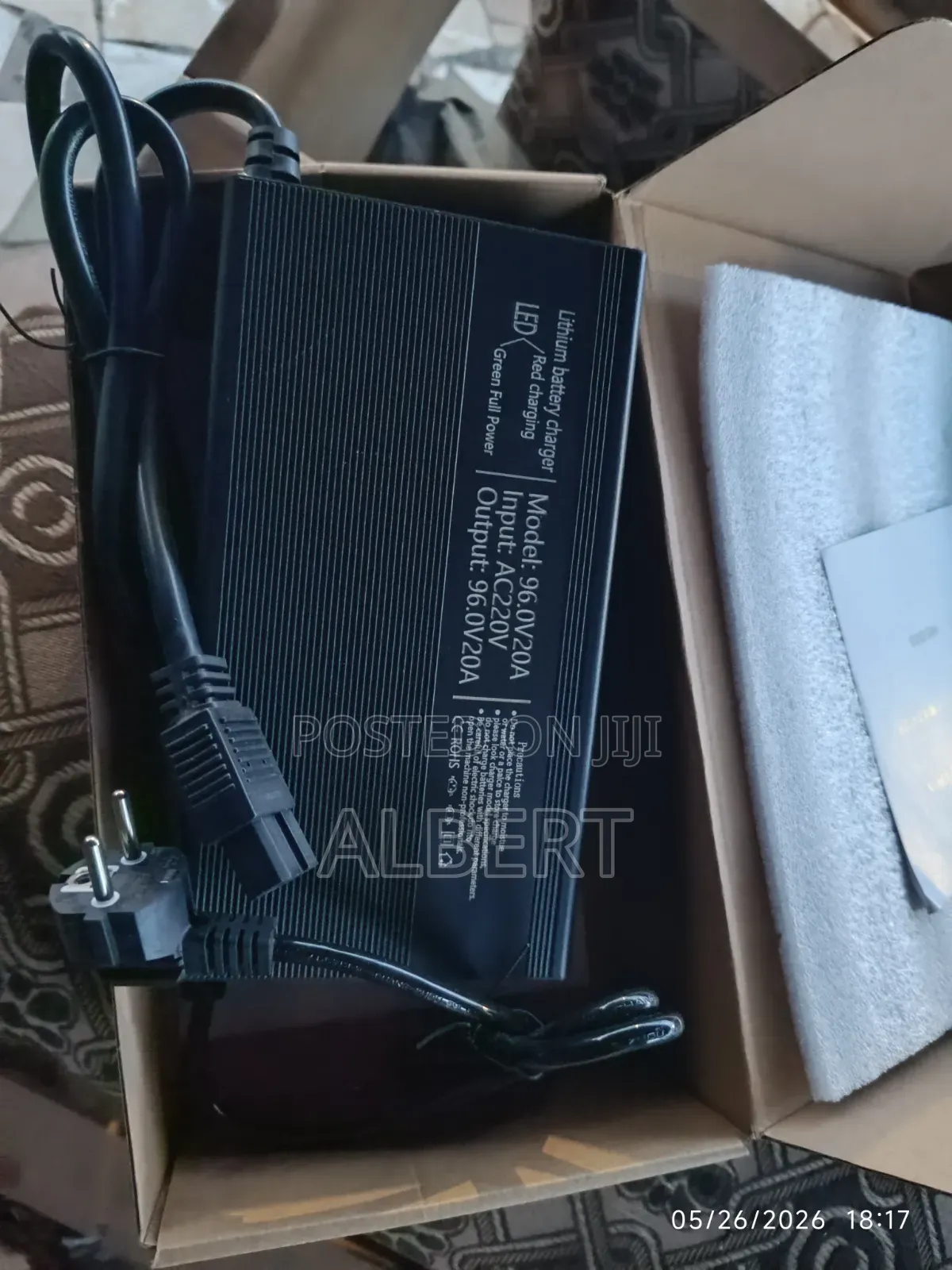 96v Lithium/Gel Battery or Ev Charger