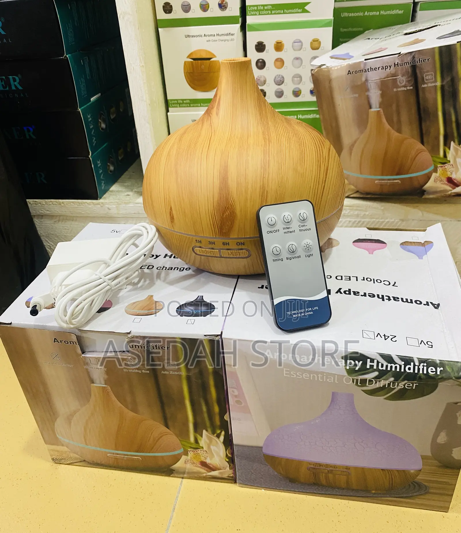 Remote Control Oil Humidifier (Diffuser)