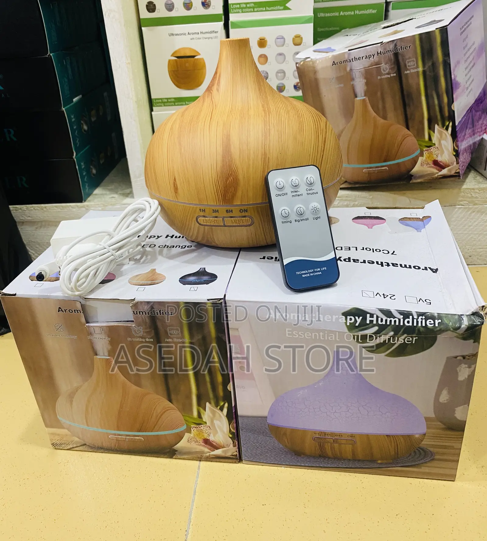 Remote Control Oil Humidifier (Diffuser)