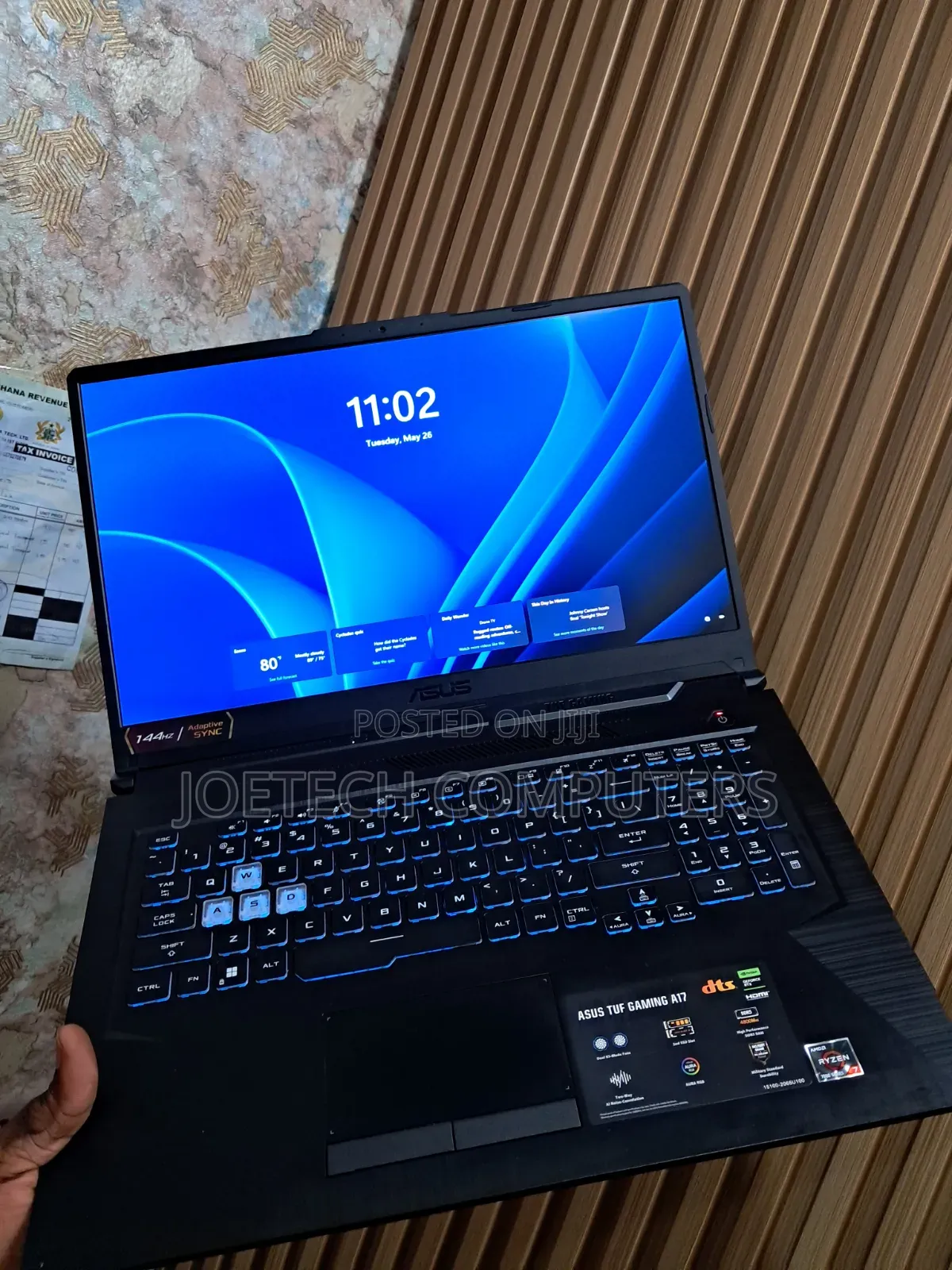 Laptop Asus TUF Gaming A17 16GB AMD Ryzen 7 SSD 512GB