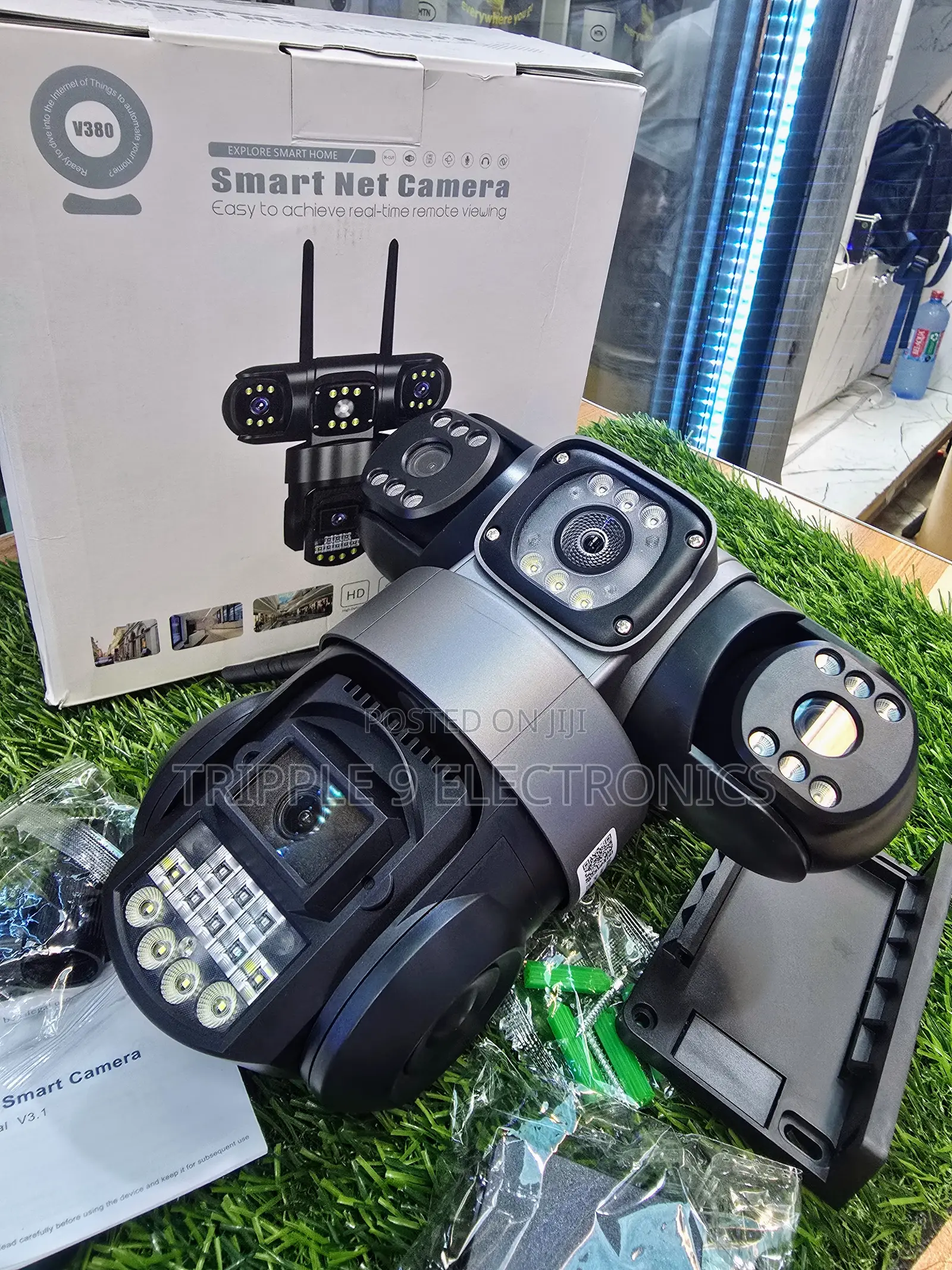 4g 3 Lens CCTV Camera