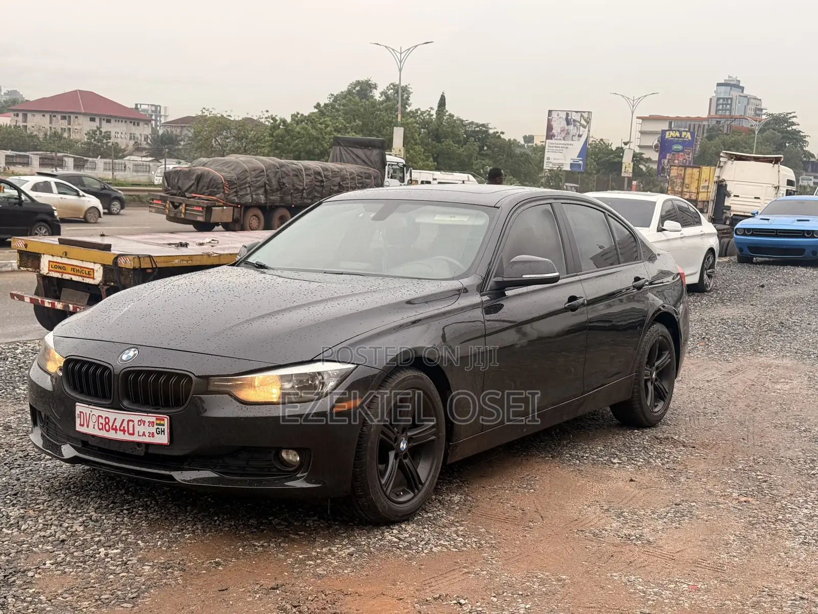BMW 320i Sedan RWD 2015 Black